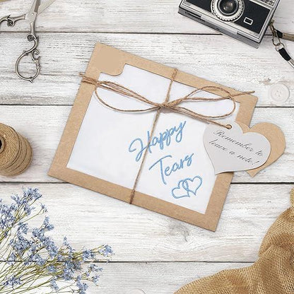 Mother Of The Bride Gifts Something Blue For Bride On Wedding Day Handkerchief