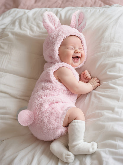 Baby Rabbit Triangle Romper Jumpsuit, for Outdoor