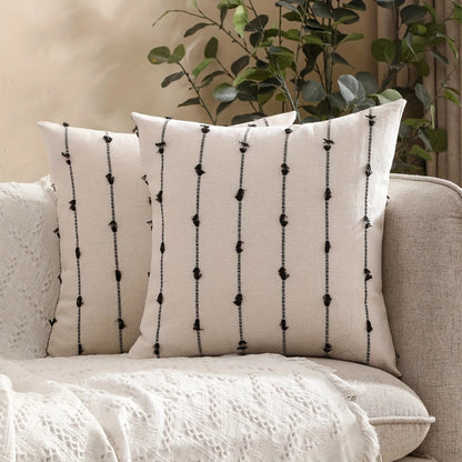 Averra Vertical Stitched Cushion Cover