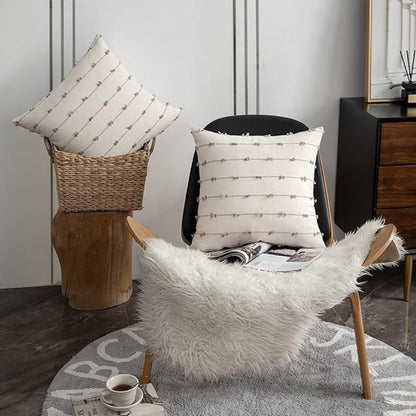 Averra Vertical Stitched Cushion Cover