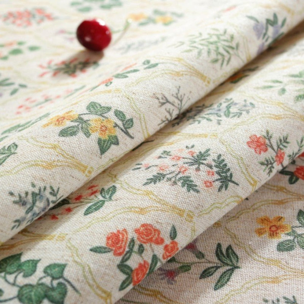 Blossom Spring Tassel Table Cloth