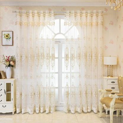 Elyvia Embroidered Classic Sheer Lace Curtain