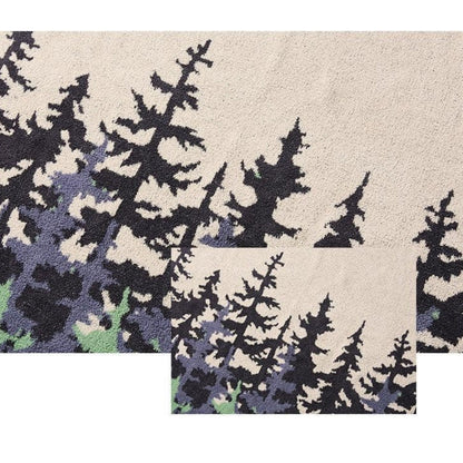 Emeraude Forest Soft Knitted Throw Blanket