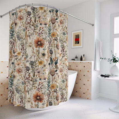 Flourish Bloom Shower Curtain