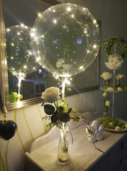 Reusable LED Bobo Balloons for Weddings, Birthdays, Baby Showers & Special Events