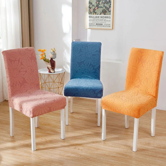 Fleur Smiley Flower Stretch Chair Cover