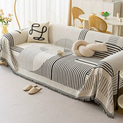 Luxurious Snowflake Chenille Sofa Cover