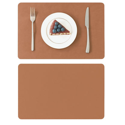 Luxury Vintage Leather Placemat