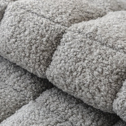 Modern Square Boucle Anti-Slip Couch Cover