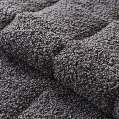 Modern Square Boucle Anti-Slip Couch Cover