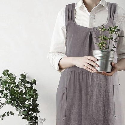 Nari Korean-Inspired Cross-Back Apron