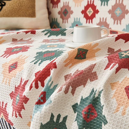 Nomad Charm Geometric Sofa Throw Cover