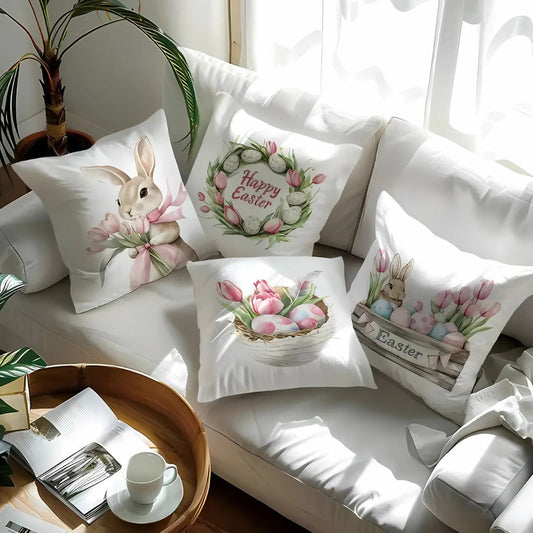 Lulune Spring Easter Cushion Covers | 4pcs Set