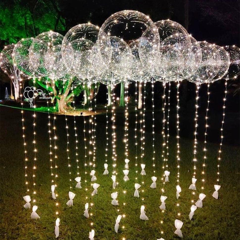Dreamy Glow: Reusable LED Bobo Balloons for Themed Gatherings - Lasercutwraps Shop