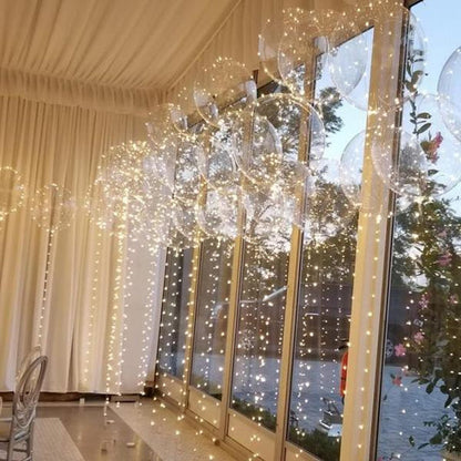 Reusable LED Bobo Balloons for Weddings, Birthdays, Baby Showers & Special Events