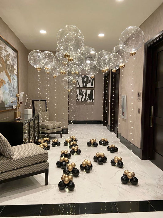 White LED Balloons Home Party Decorations