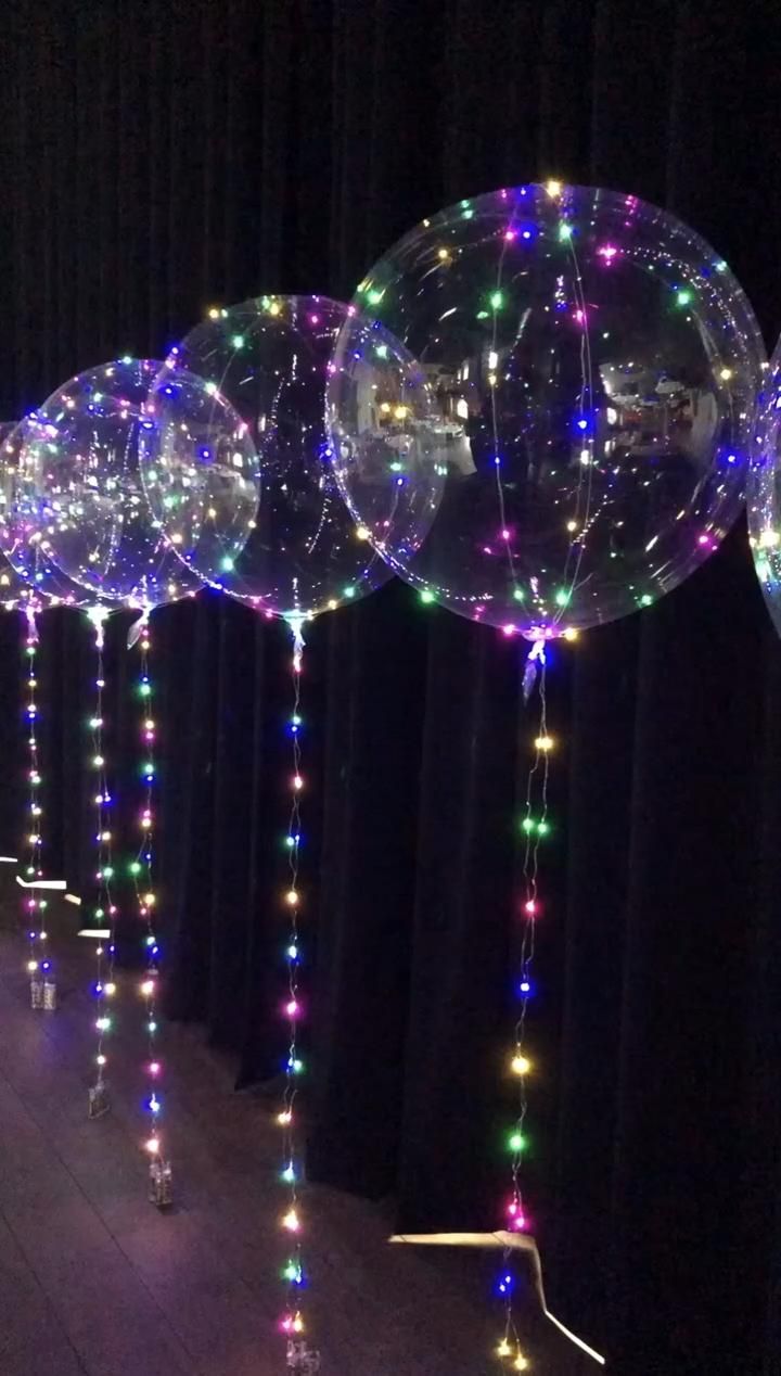 Reusable Led Color Balloon Party Decorations