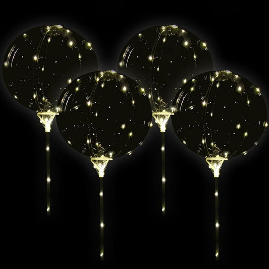 Charming Bridal Shower Decortions with LED Balloons