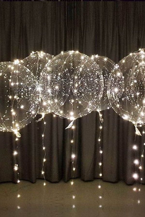 LED Bobo Balloons for Christmas and New Year