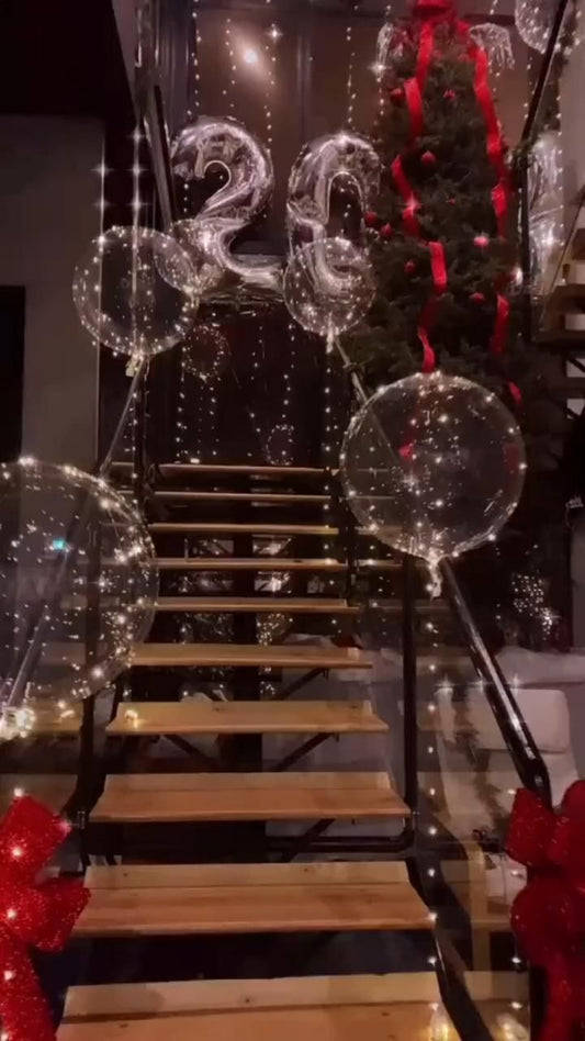 Reusable Led Happy Birthday Balloons