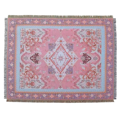 Bohemian Aztec Tapestry Throw Sofa Blanket