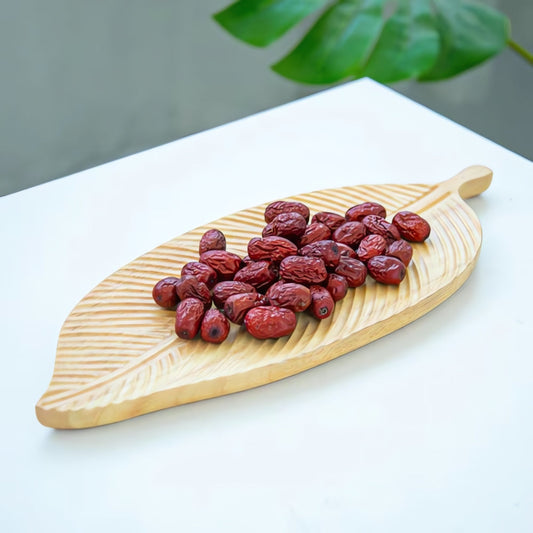Rustic Leaf Wooden Serving Trays