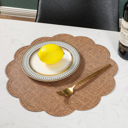 Scalloped Waterproof Placemat