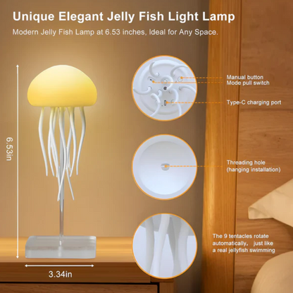 Gradient Dancing Jellyfish Lamp