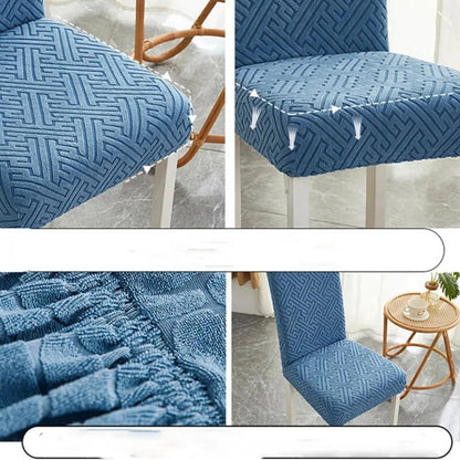 Silvra Elastic Lattice Dining Chair Cover