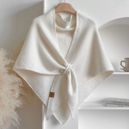 Triangle Soft Poncho Shawl Cape