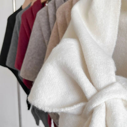 Triangle Soft Poncho Shawl Cape
