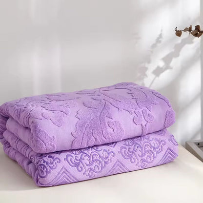 Velour Blossom Dream Throw Blanket
