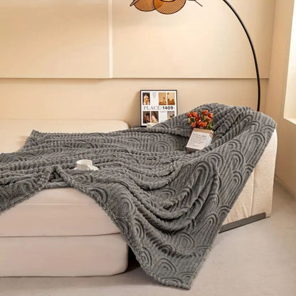 Velura Arch Plush Blanket