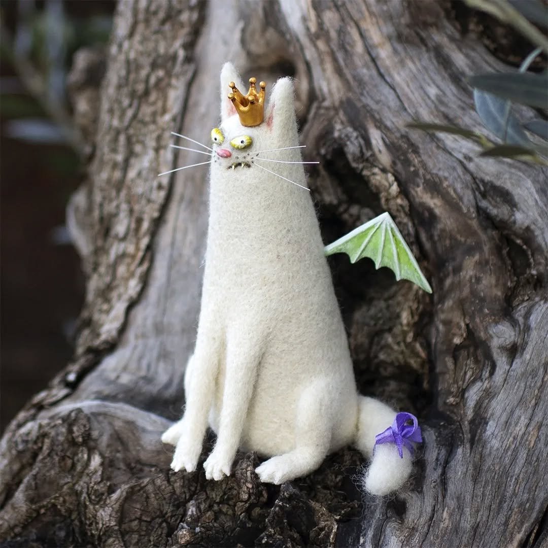 Wool Felt Familiars – Quirky Handmade Companions