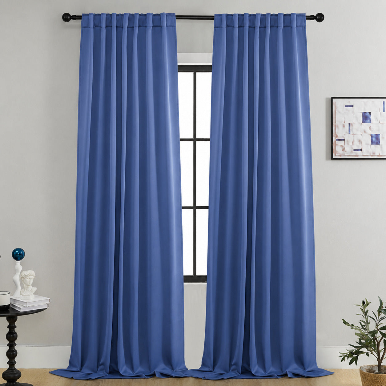 Noiréa Neutral Curtain Panels