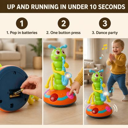 JoyJammy™ — Gets Toddlers Dancing, Giggling, and Building Real Motor Skills in Seconds