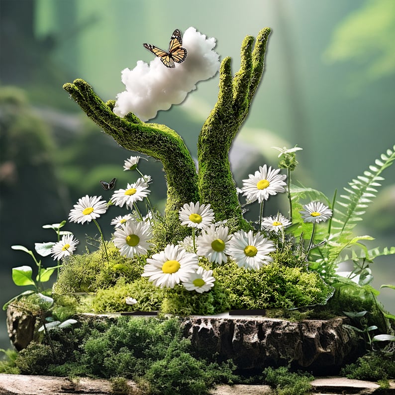 MysticBloom - Enchanted Garden Stake Decorative Outdoor Accent