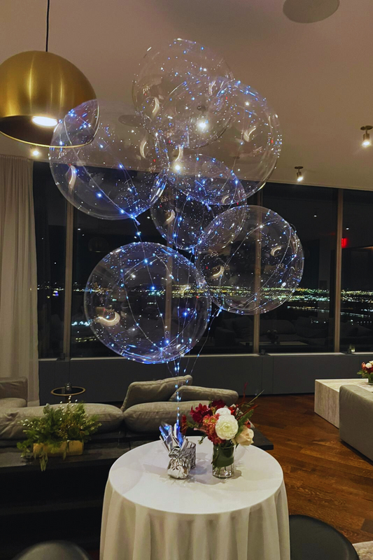 Light up LED Balloons for Sweet Sixteen Decorations