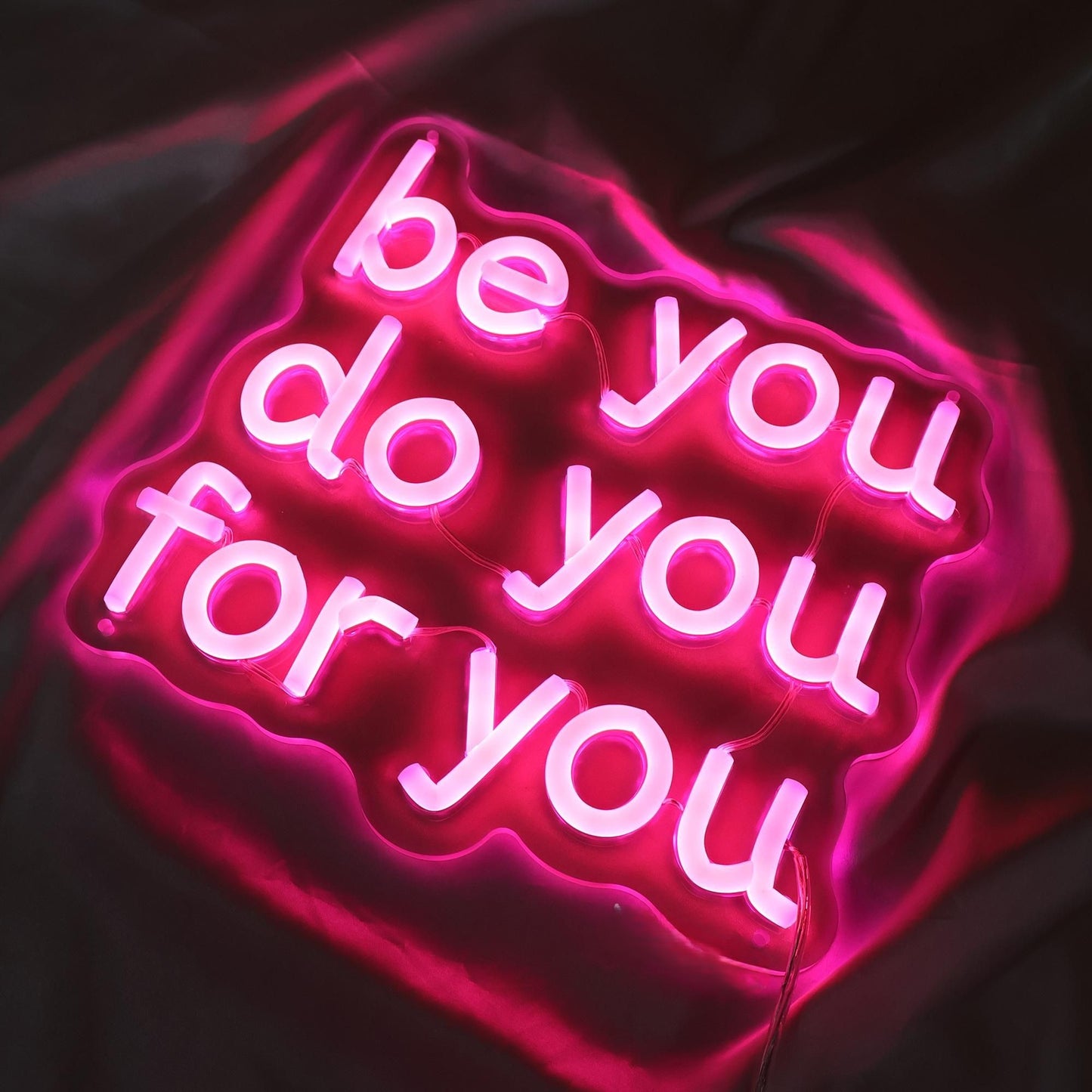 Be You Do You For You neon sign, Girls room neon sign, Motivational Quotes
