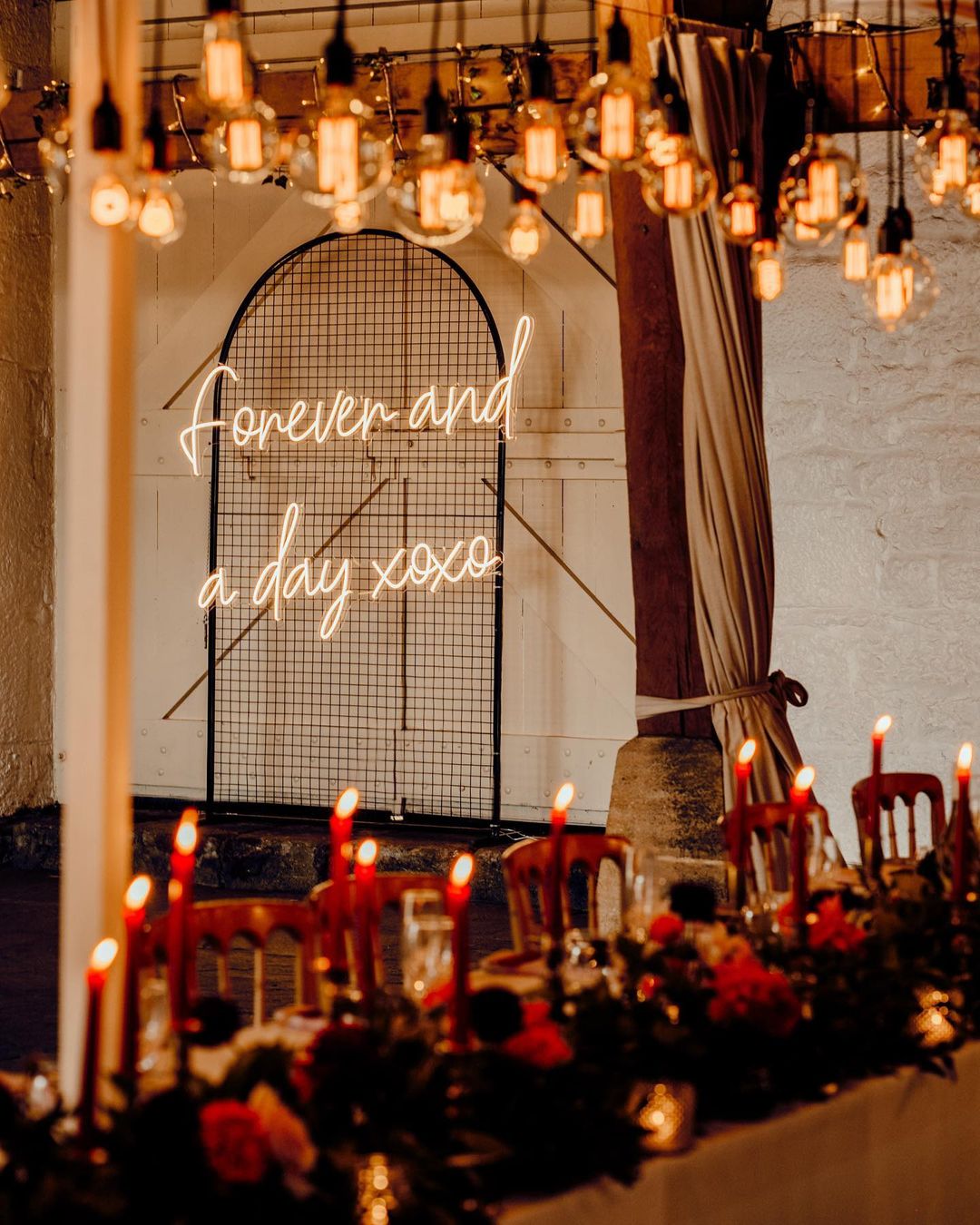 Forever and a Day Neon Signs, Custom Led Neon Signs for Wedding