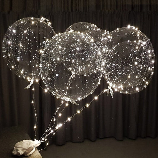 Glowing Welcome: Light Up Balloons for Baby Shower Parties