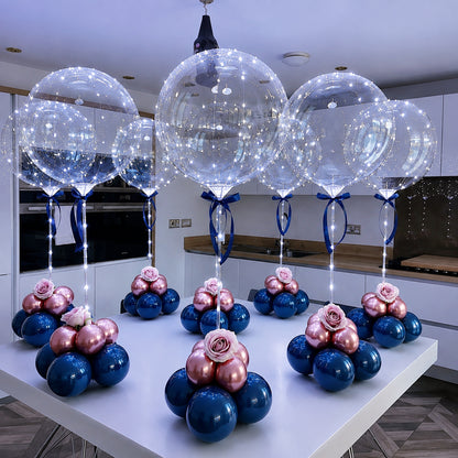 Reusable LED Bobo Balloons for Weddings, Birthdays, Baby Showers & Special Events