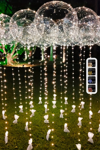 Reusable LED Bobo Balloons for Weddings, Birthdays, Baby Showers & Special Events