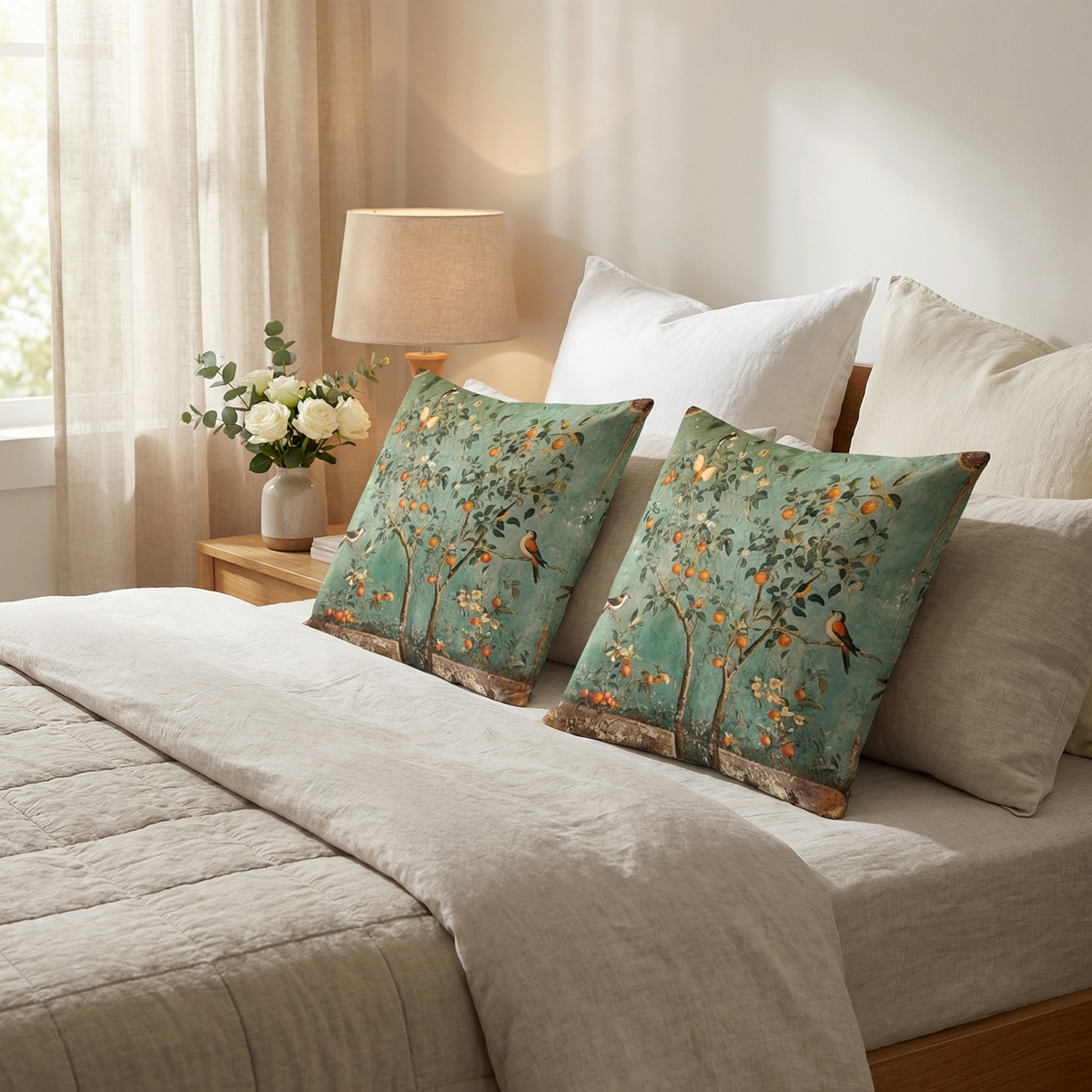 Bloomshire™ – Vintage Botanical Pillow Covers