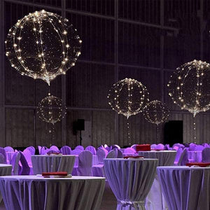 Elegant Illumination: LED Bobo Balloons for Holiday Cheer - Lasercutwraps Shop