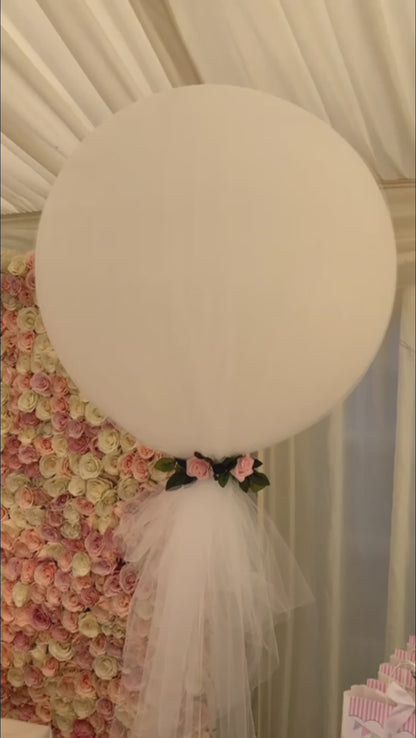 10pcs 36 inch White Latex Balloons Large Round Balloon for Birthday Wedding Party Decorations