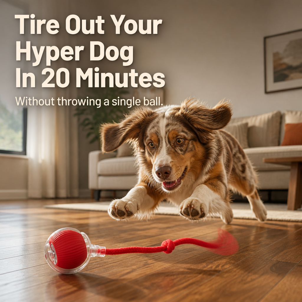 KynoVibe™ — Tire Out Your Hyper Dog Without Lifting a Finger