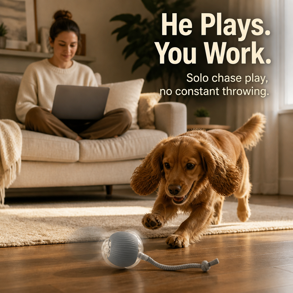 KynoVibe™ — Tire Out Your Hyper Dog Without Lifting a Finger