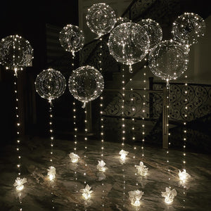 Magical Glow: Reusable LED Balloons for Weddings and Birthdays - Lasercutwraps Shop