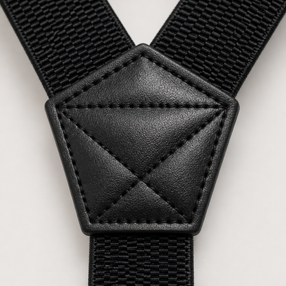 IronMark™ – Heavy-Duty Belt-Loop Suspenders with Carabiner Hook Clips